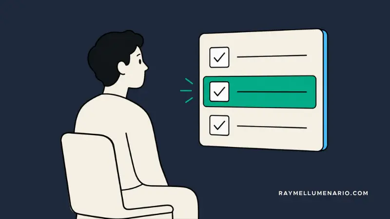 side profile illustration of checking whether a business is cited by chatgpt and ai overviews without a paid tool